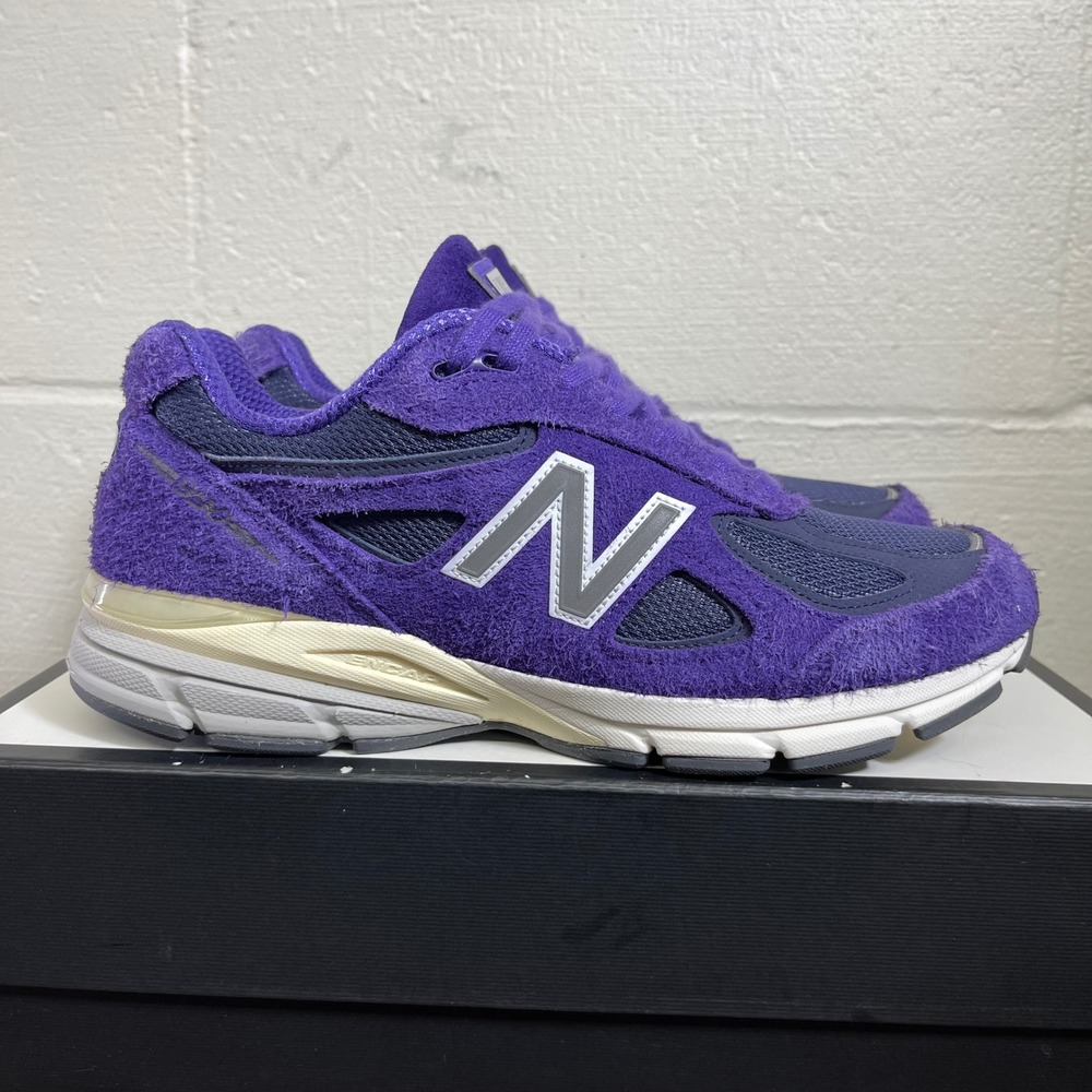 Teddy Santis x New Balance 990v4 U990TB4 Plum Purple Running Shoes Men's 9.5 D‎